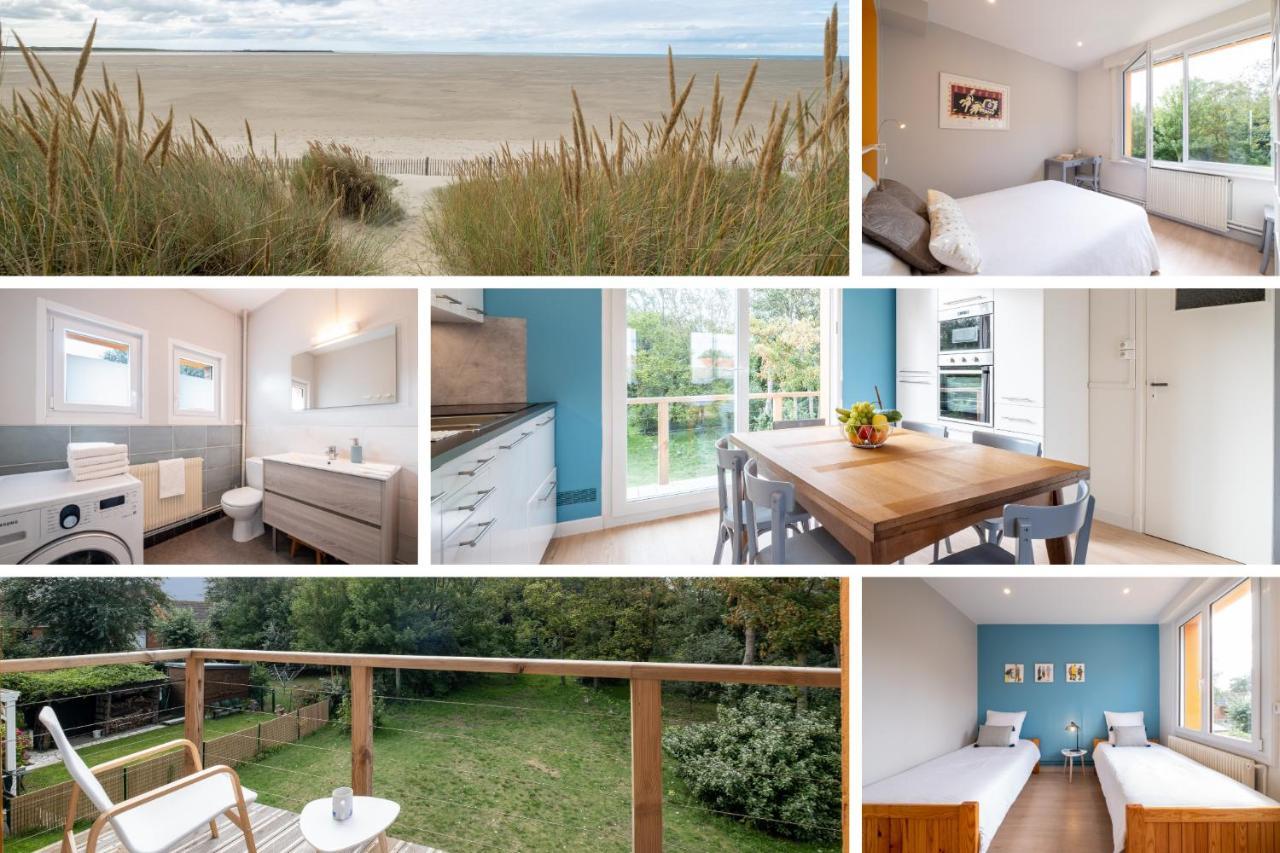 Appartement La Rafale - Acces Prive Plage - Jardin - Arrivee Autonome Gravelines Buitenkant foto